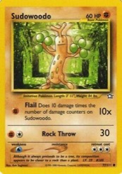 Sudowoodo Neo Genesis #77