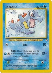 Totodile Neo Genesis #80
