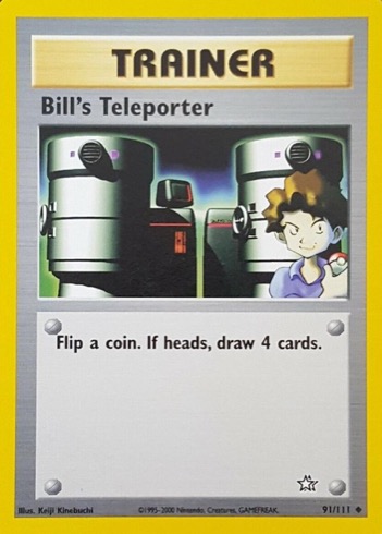 Bill's Teleporter 91/111 from Neo Genesis