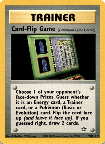 Card-Flip Game 92/111 from Neo Genesis