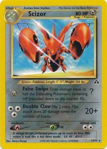 Scizor — Neo Discovery #29