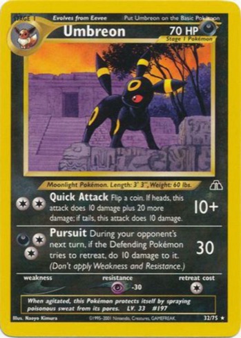 Umbreon — Neo Discovery #32