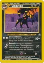 Most Valuable 1st Edition Pokémon Cards — Umbreon