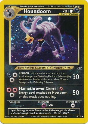 Houndoom — Neo Discovery #4