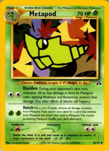 Metapod — Neo Discovery #42