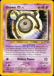 Unown [M] 49/75 Neo Discovery