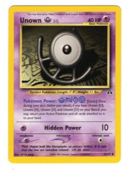 Unown [U] 51/75 Neo Discovery
