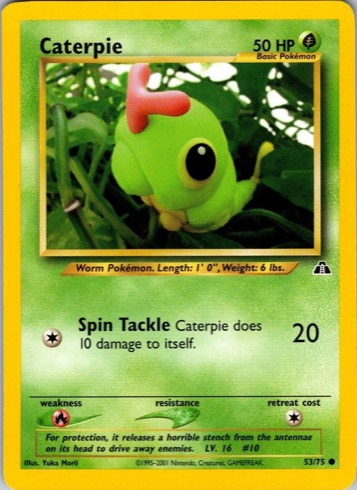 Caterpie — Neo Discovery #53