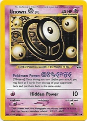 Unown [O] Neo Discovery #69
