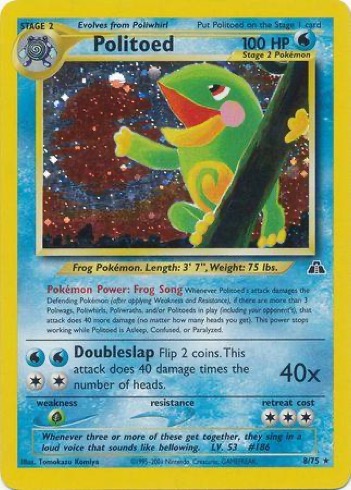 Politoed — Neo Discovery #8