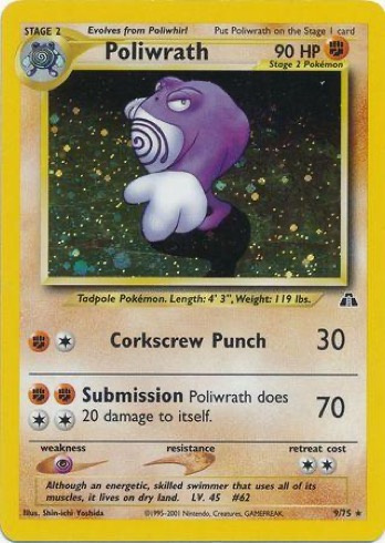 Poliwrath — Neo Discovery #9