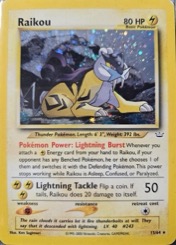 Most Valuable 1st Edition Pokémon Cards — Raikou