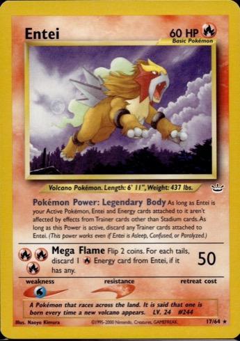 Entei — Neo Revelation #17