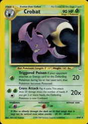Most Valuable 1st Edition Pokémon Cards — Crobat