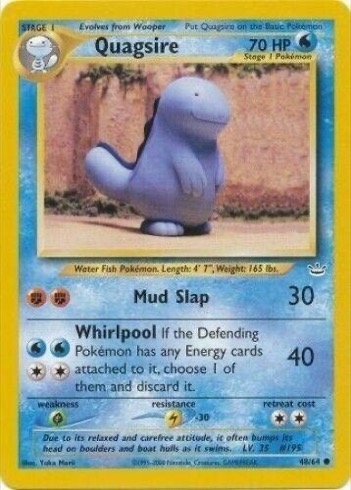 Quagsire 48/64 from Neo Revelation