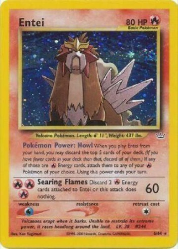 Entei — Neo Revelation #6