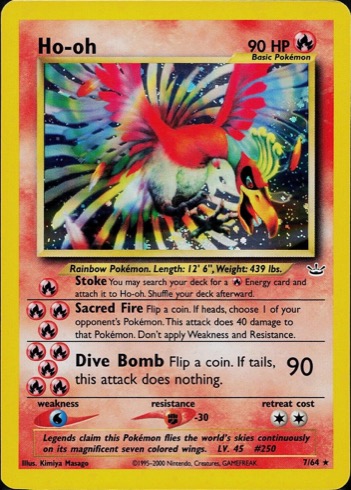 Ho-oh — Neo Revelation #7