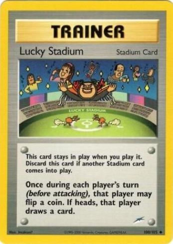 Lucky Stadium 100/105 from Neo Destiny
