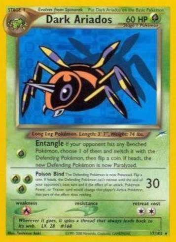 Dark Ariados 17/105 from Neo Destiny