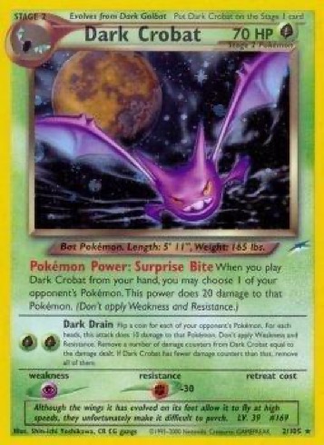 Dark Crobat — Neo Destiny #2