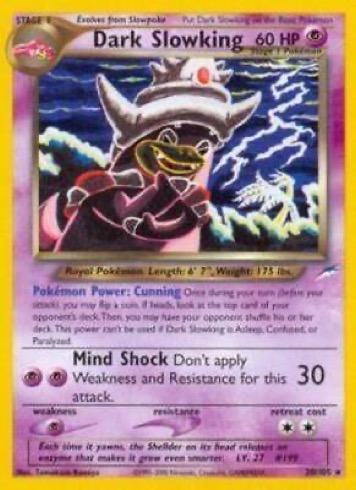 Dark Slowking — Neo Destiny #20