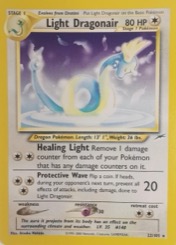 Most Valuable 1st Edition Pokémon Cards — Light Dragonair