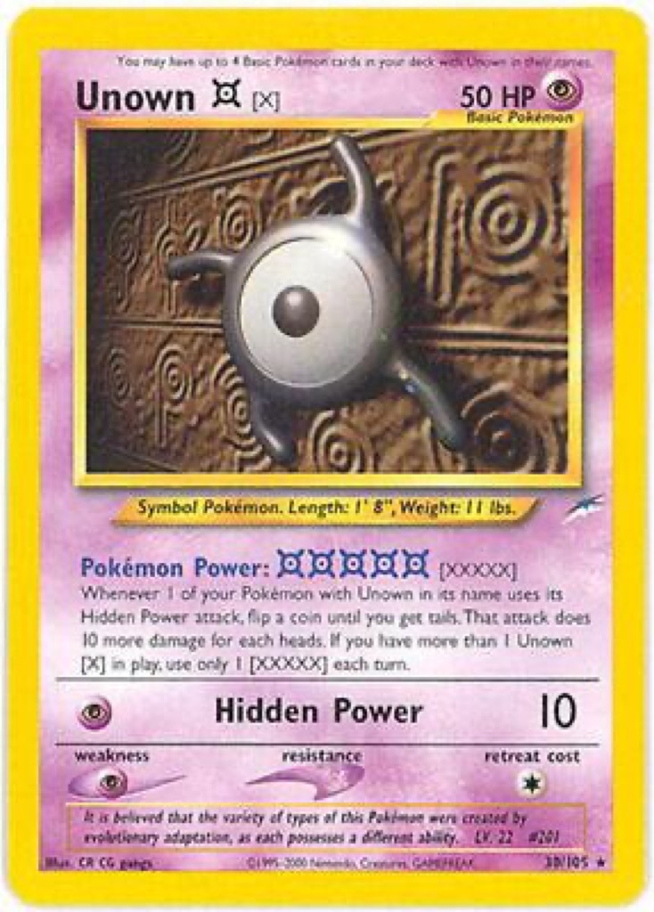 Unown [X]