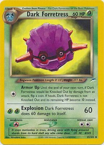Dark Forretress 35/105 from Neo Destiny