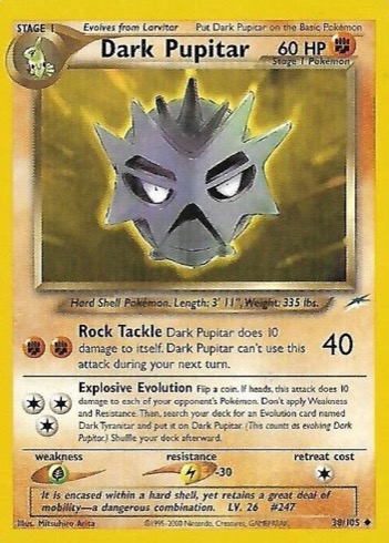 Dark Pupitar 38/105 from Neo Destiny