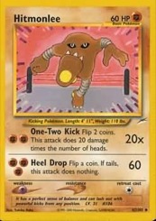 Hitmonlee Neo Destiny #42