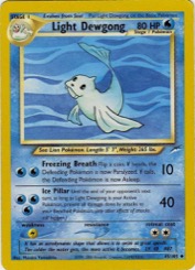 Light Dewgong 45/105 Neo Destiny