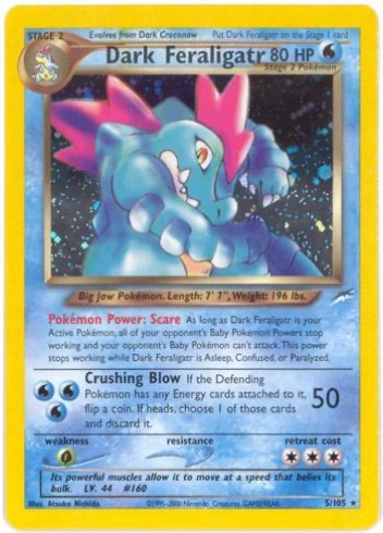 Dark Feraligatr — Neo Destiny #5