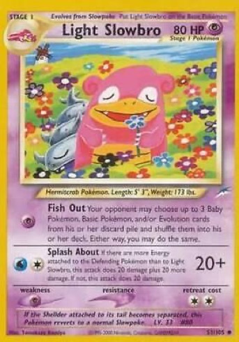 Light Slowbro 51/105 from Neo Destiny