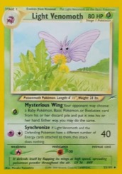 Light Venomoth 53/105 Neo Destiny