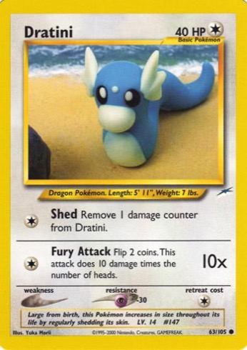 Dratini — Neo Destiny #63