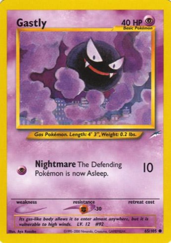 Gastly — Neo Destiny #65