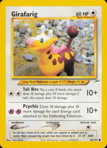 Girafarig — Neo Destiny #66