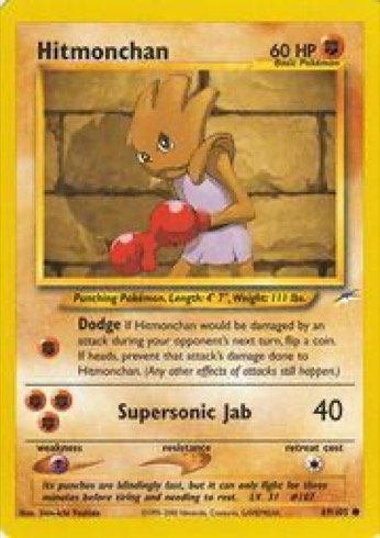 Hitmonchan — Neo Destiny #69