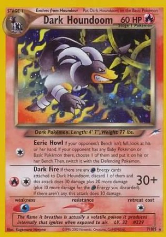 Dark Houndoom — Neo Destiny #7