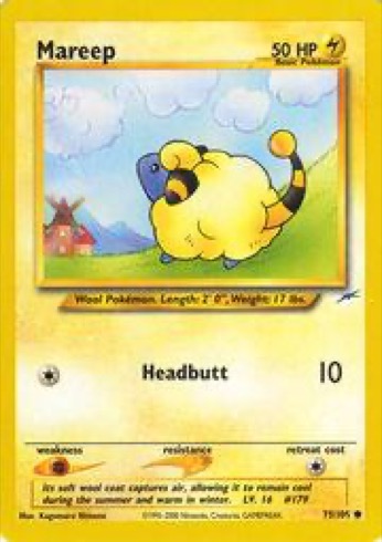 Mareep 75/105 from Neo Destiny