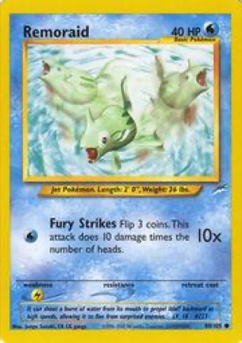 Remoraid 80/105 from Neo Destiny