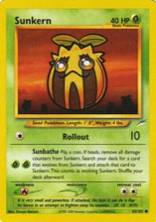 Sunkern Neo Destiny #83