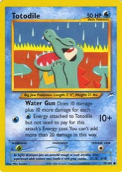 Totodile Neo Destiny #85