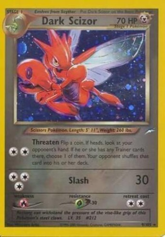 Dark Scizor — Neo Destiny #9
