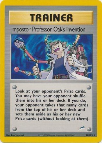 Impostor Professor Oak's Invention 94/105 from Neo Destiny