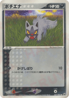 Japanese Poochyena (ポチエナ)