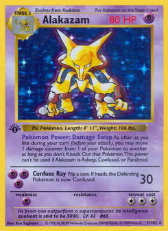 Alakazam Base #1