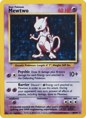 Mewtwo — Base #10