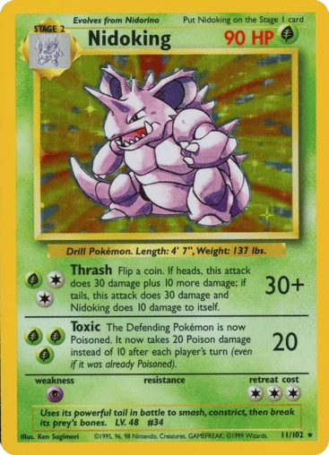 Nidoking — Base #11