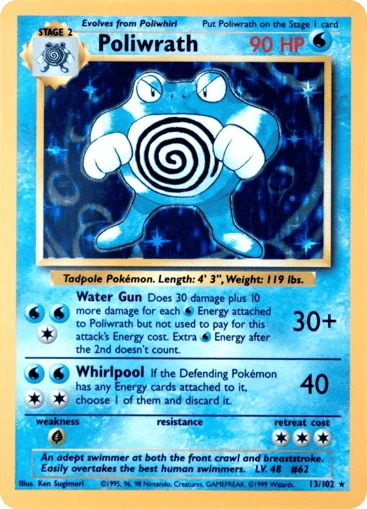 Poliwrath — Base #13